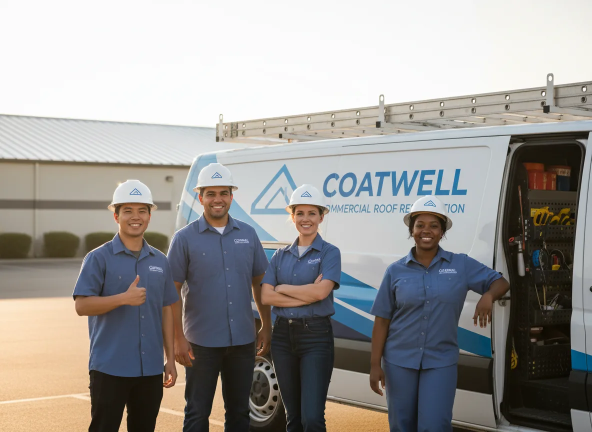 Commercial roof coating company in Heiskell, TN